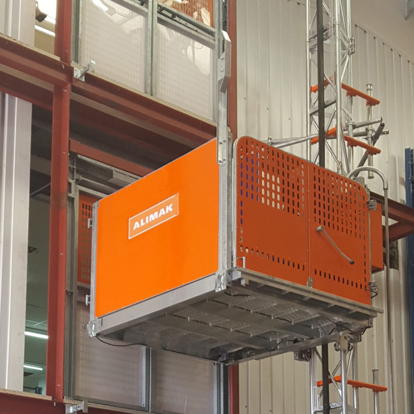 A versatile construction hoist range for every vertical access need