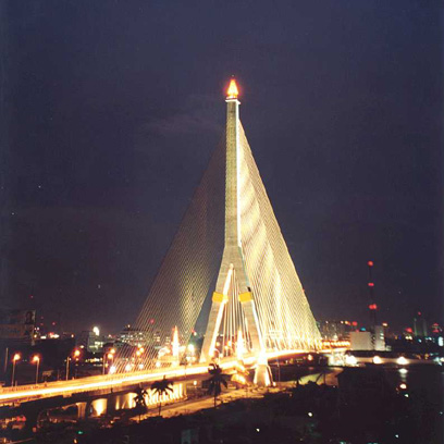 拉玛八世大桥 (Rama VIII Bridge) - Alimak
